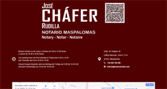Desktop Screenshot of notariachafer.com