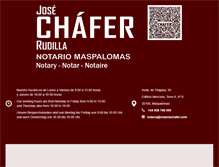 Tablet Screenshot of notariachafer.com